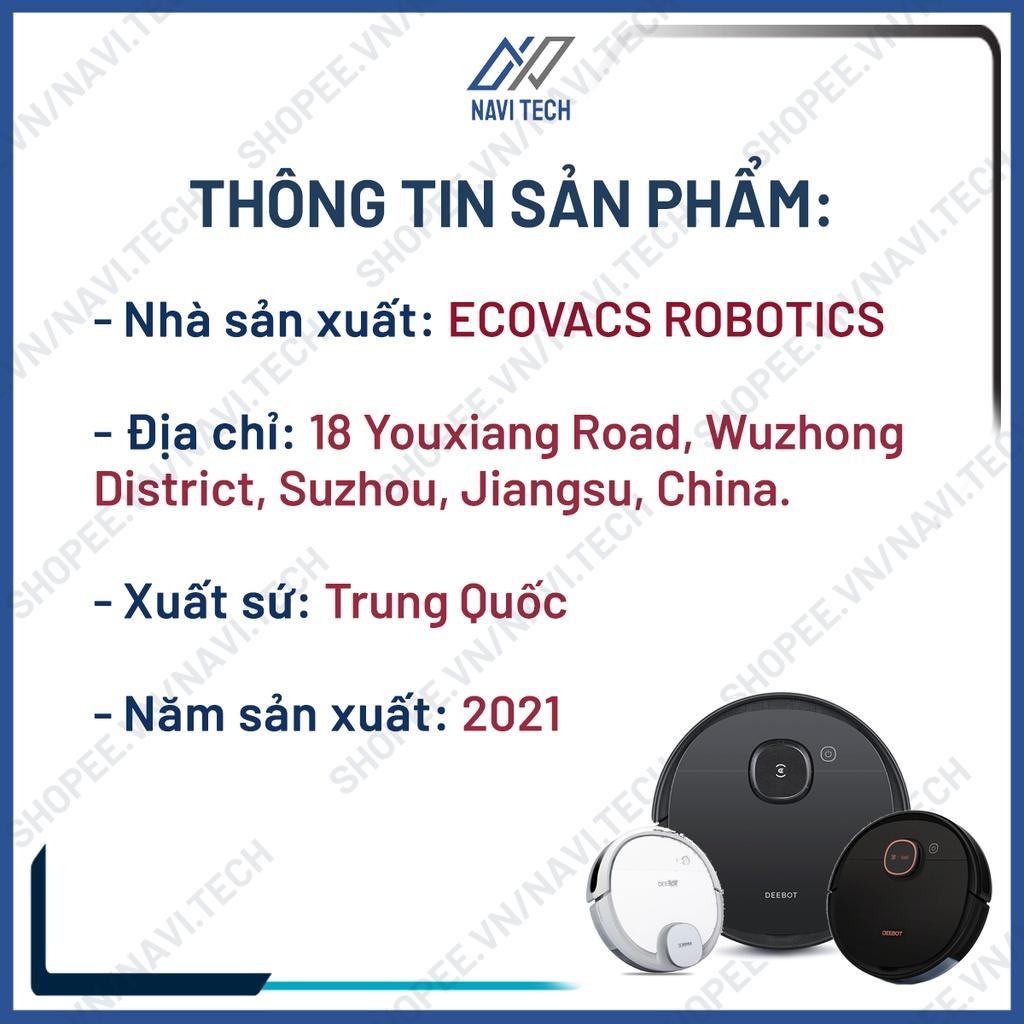 Phụ Kiện Túi 10 Khăn Lau Rung dành cho Robot Hút Bụi Deebot T8, T8 Aivi, T8 Power, T8 Max, T9, T8 Plus T9 Plus