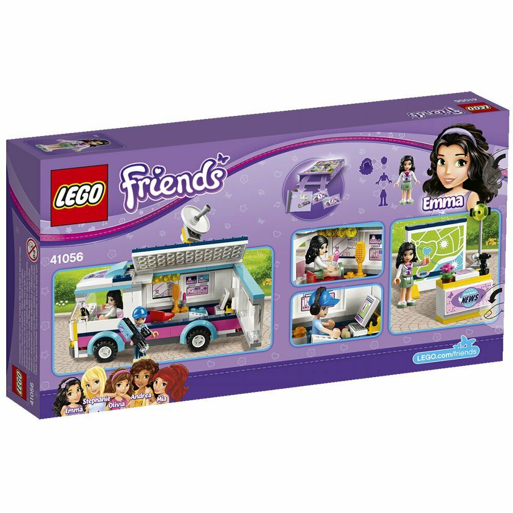 Bộ lắp ráp LEGO Friends 41056 Xe Thông Tin Thành Phố Heartlake (278 Chi Tiết)