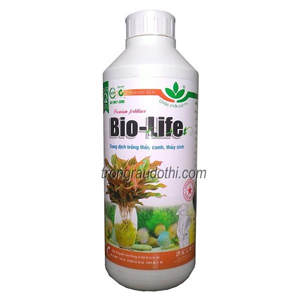 Dung dịch thủy canh Biolife chai 1 lít - dùng được cho bể cá