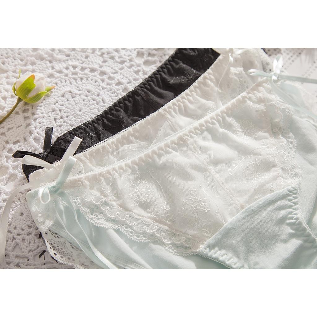Quần Lót Nữ cotton Thời Trang Phủ Ren Hoa Xuất Đông Âu . Hàng Loại Đẹp.