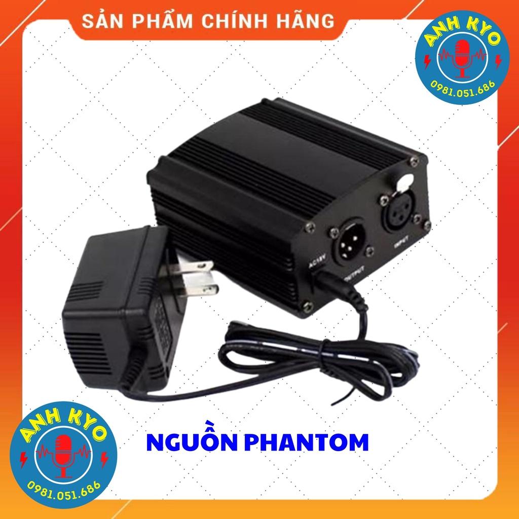Nguồn Phantom 48V Kèm Dây Dành Cho Mic Thu Âm, Livestream PC K200-K320-K600 Míc Dùng Nguồn 48V GIÁ RẺ