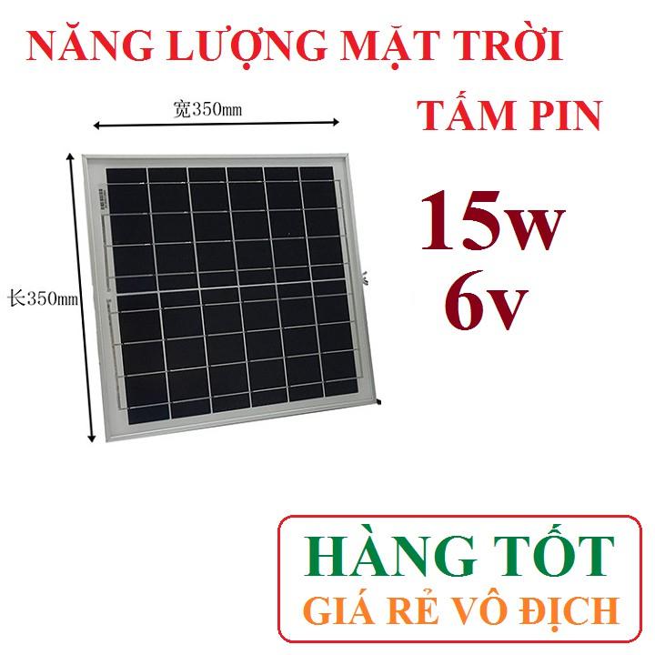 Tấm pin năng lượng mặt trời 6v hoặc 10v-15w