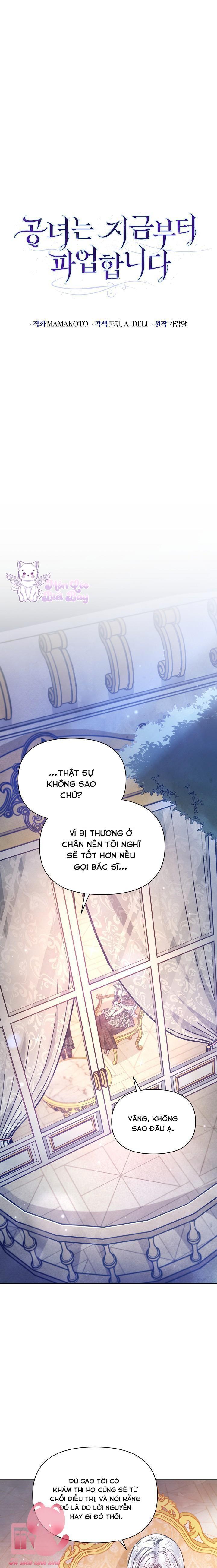 kể từ giờ, công nương sẽ đình công chapter 8 1
