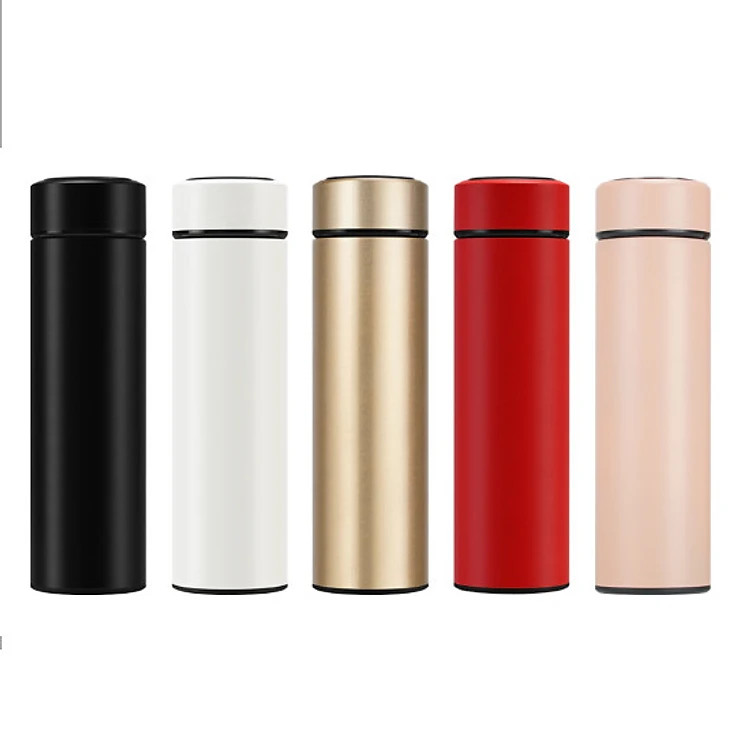 Bình Giữ Nhiệt Bằng Thép Không Gỉ PaKaSa 500ML Có Đèn LED Báo Nhiệt Độ Hàng Loại 1 - Chính Hãng