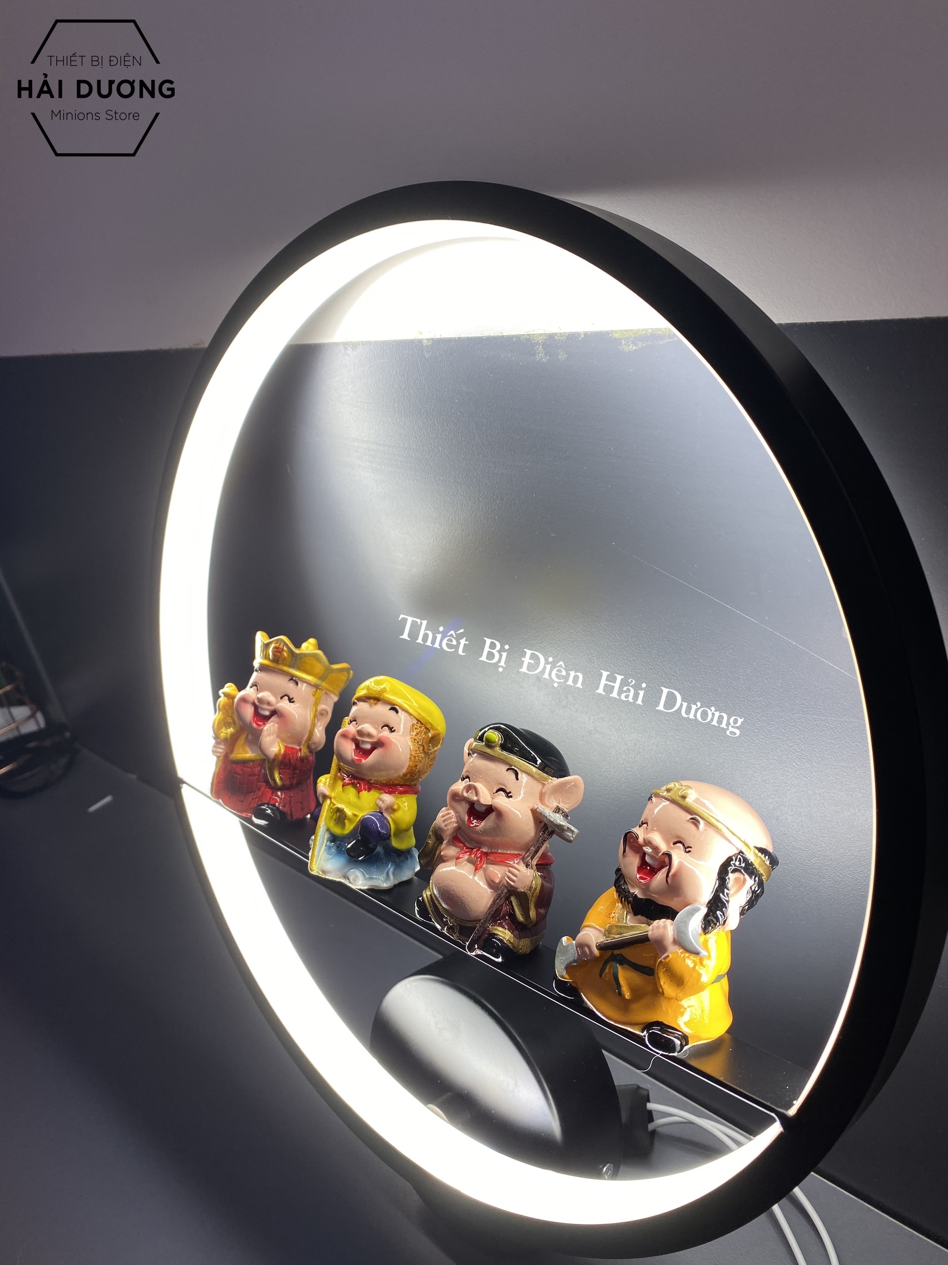Đèn Led Treo Tường Hiện Đại 4 Thầy Trò Tây Du Ký Siêu Dễ Thương - 3 Chế Độ Ánh Sáng Led Tiết Kiệm GT180