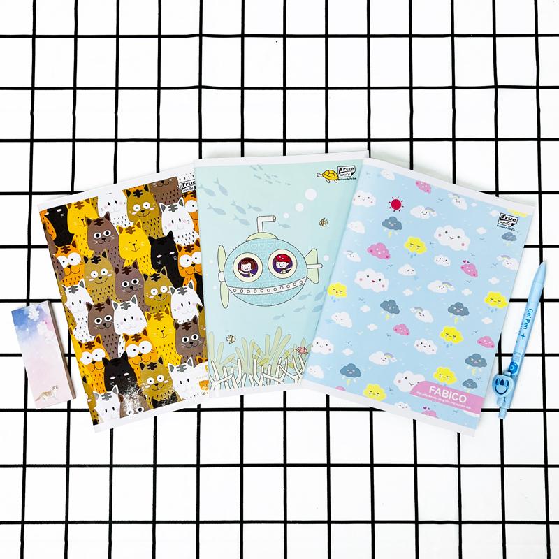 Combo 5 Tập Học Sinh 4 Ô Ly 200 Trang 80gsm - Fabico ELE23