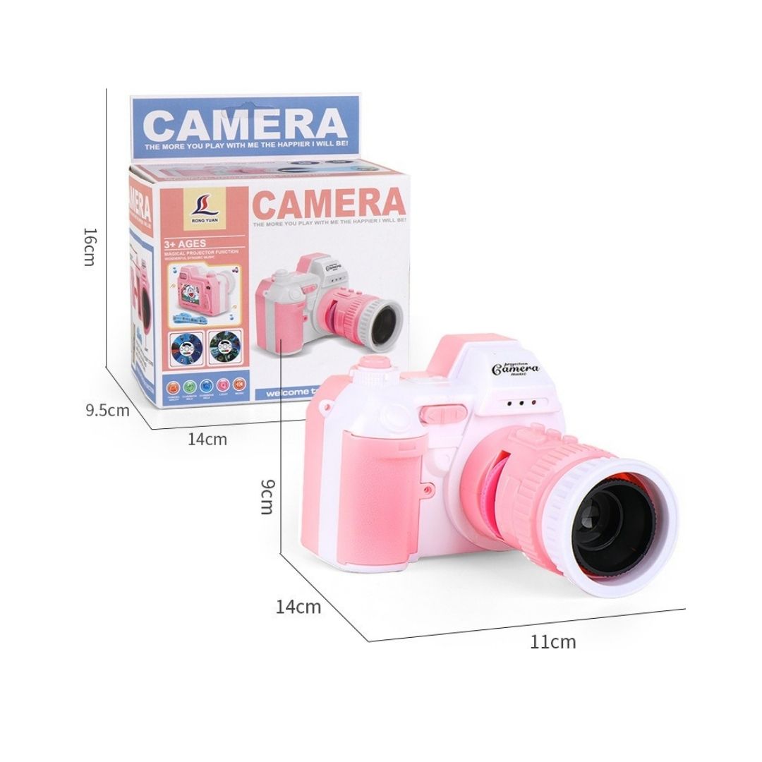 Đồ chơi máy ảnh, máy quay video có nhạc có thể làm đèn pin Mô phỏng thực tế giúp bé phát triển trí tuê