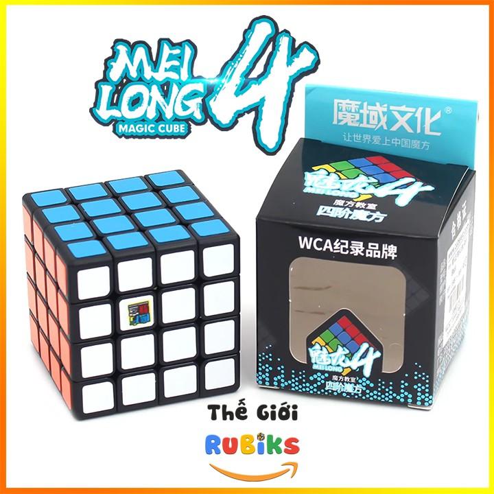 Combo 5 Khối Rubik Viền Đen 2x2 3x3 4x4 5x5 Tam Giác Pyraminx