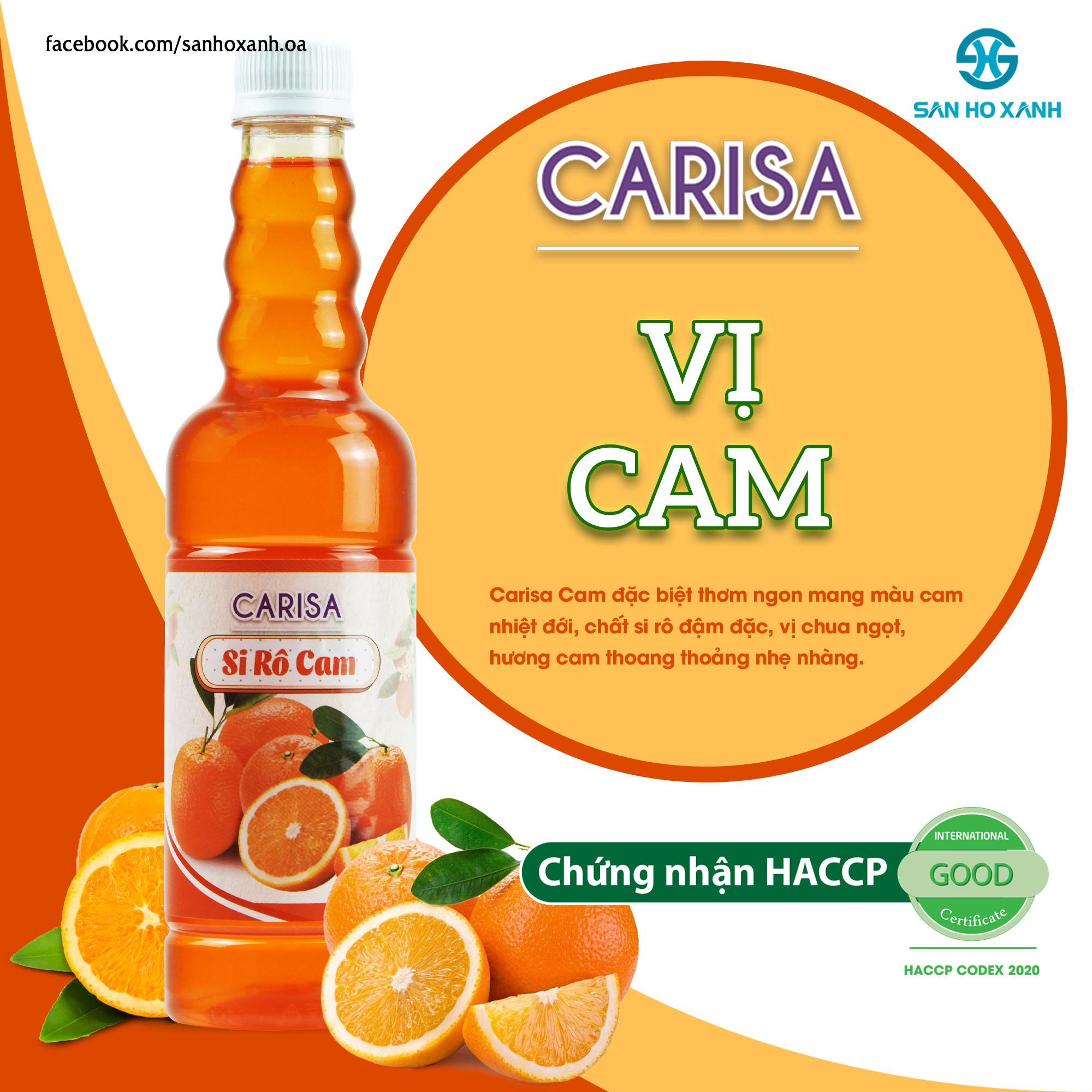 Si Rô CARISA 680g - 13 Vị Trái Cây