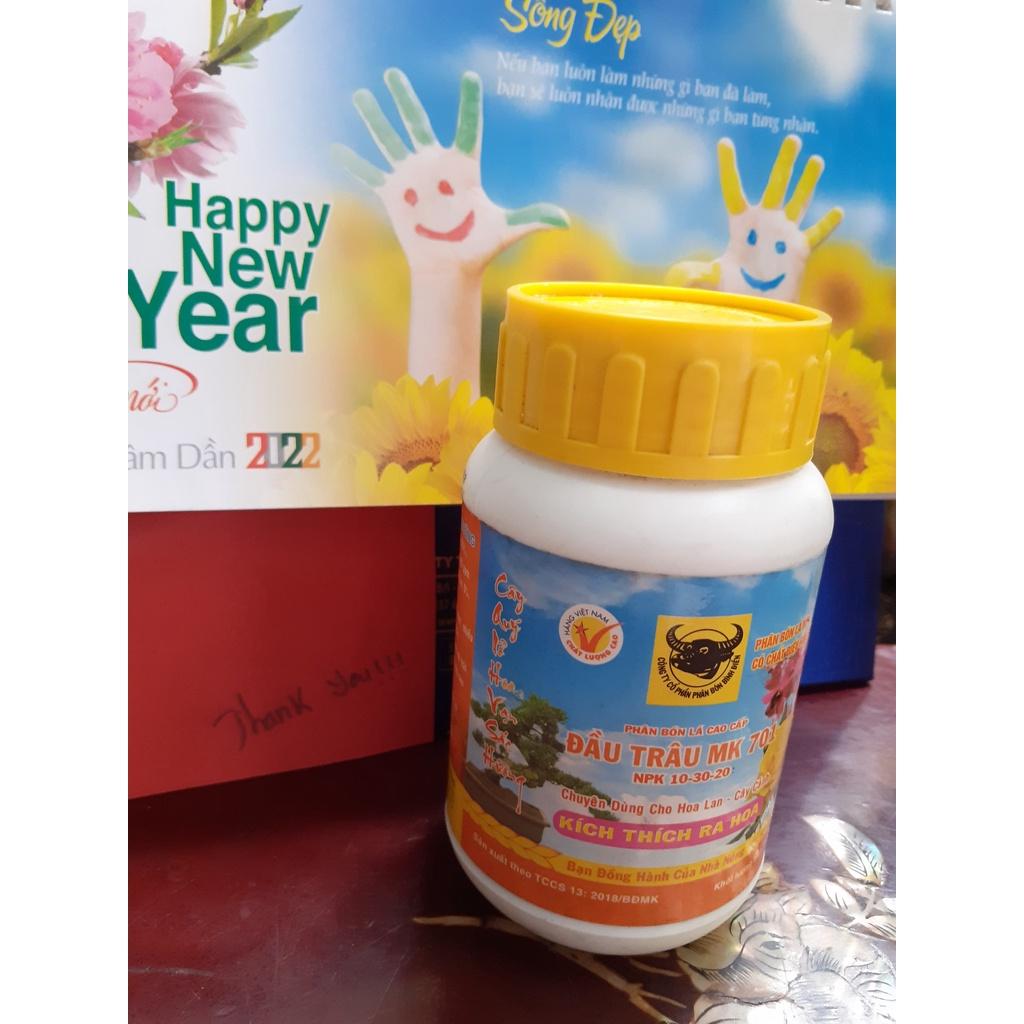 Phân bón đầu trâu npk 10-30-20 chuyên cho hoa lan cây cảnh