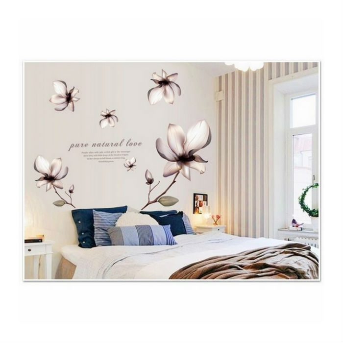 Decal Dán Tường Hoa Đào Trắng PK125