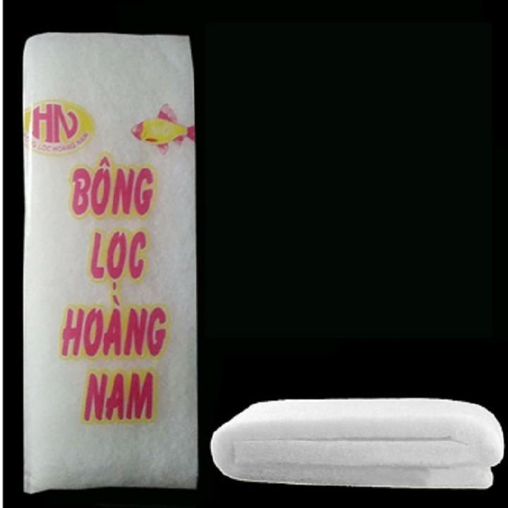 Combo 5 tấm bông lọc trắng bể cá. Vật liệu lọc, bông lọc trắng bể cá