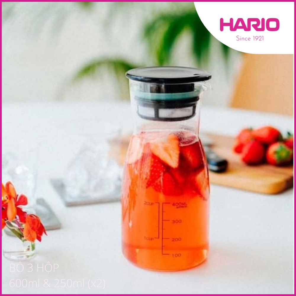 Bình thủy tinh Hario 700ml