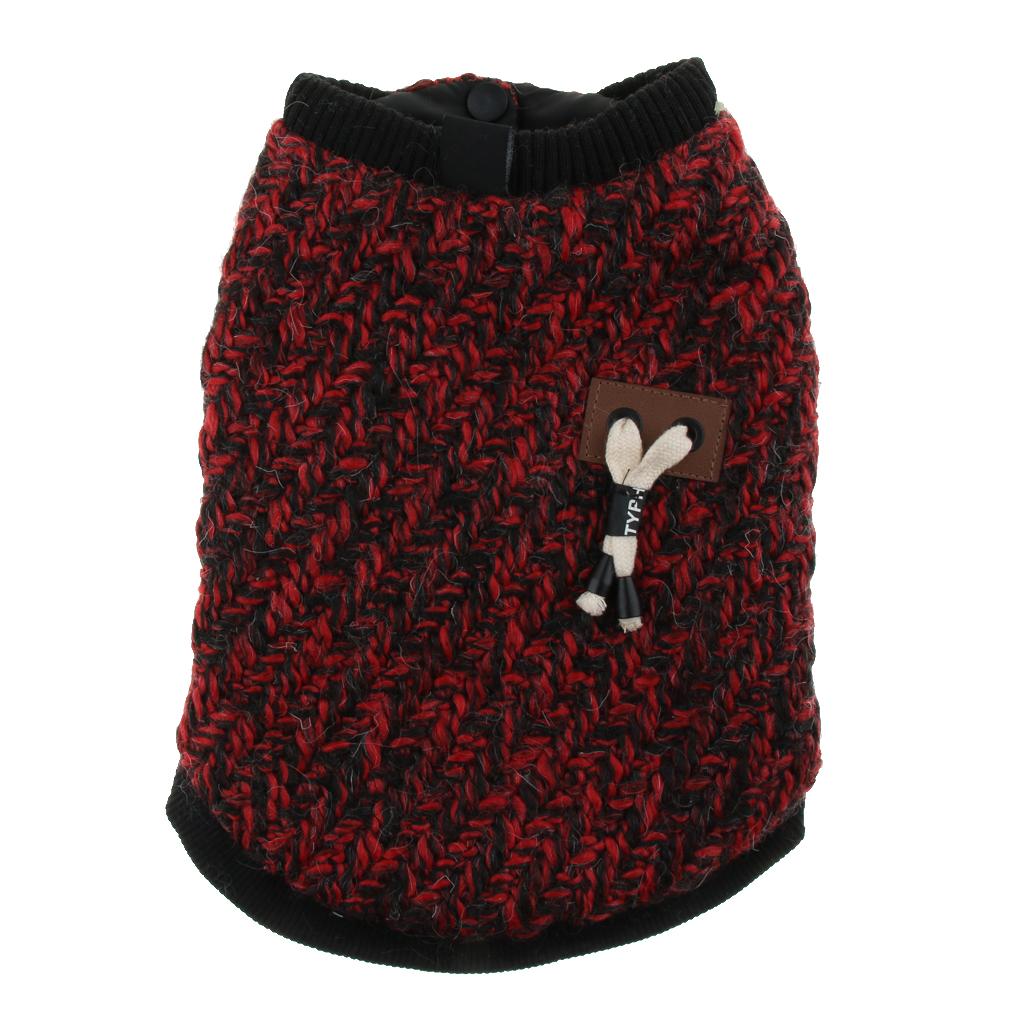 Pet Dog Autumn Winter Jacket Warm Coat Puppy Clothes Apparel