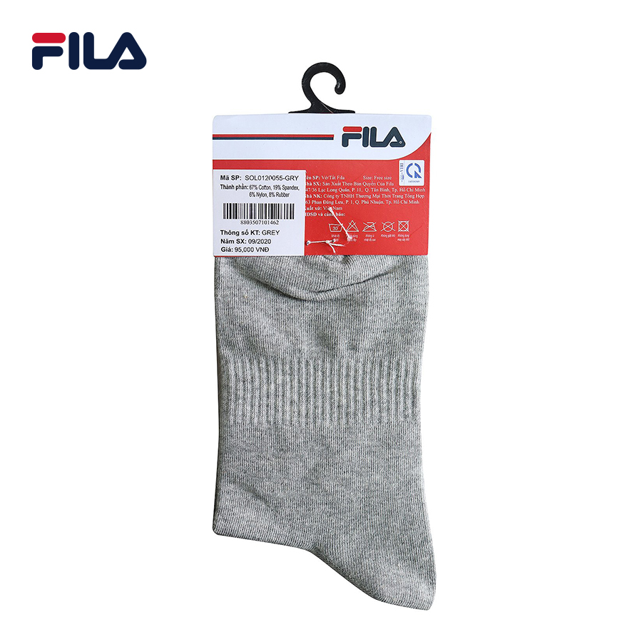 Tất Vớ Thể Thao Cổ Ngắn Unisex FILA SOL0120055