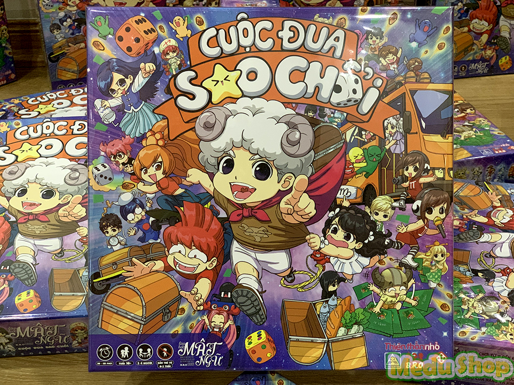 Bộ Trò Chơi Cuộc Đua Sao Chổi, Board Game Lớp Học Mật Ngữ