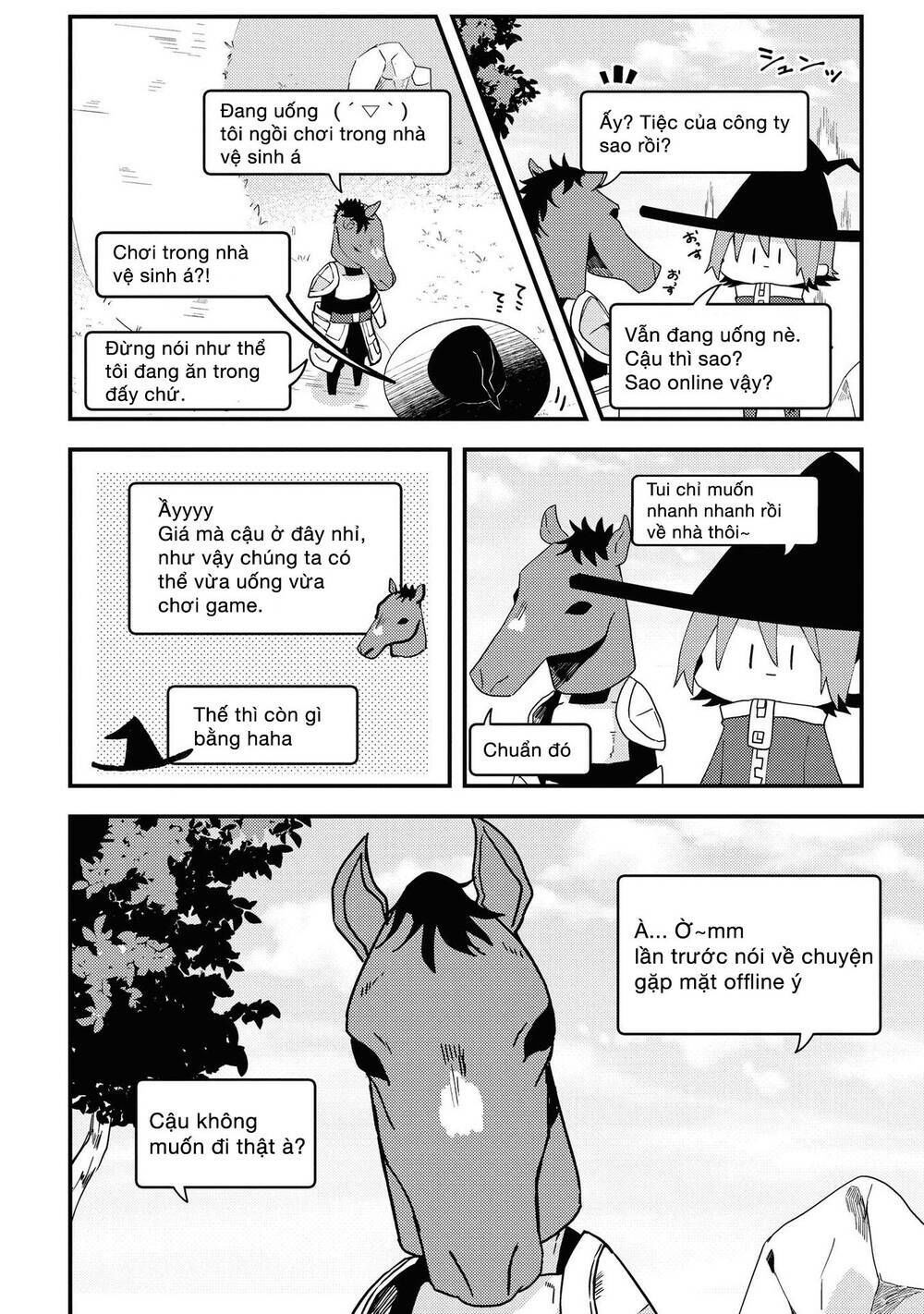đồng đội game online, té là ngài sếp khó tính chapter 5 2