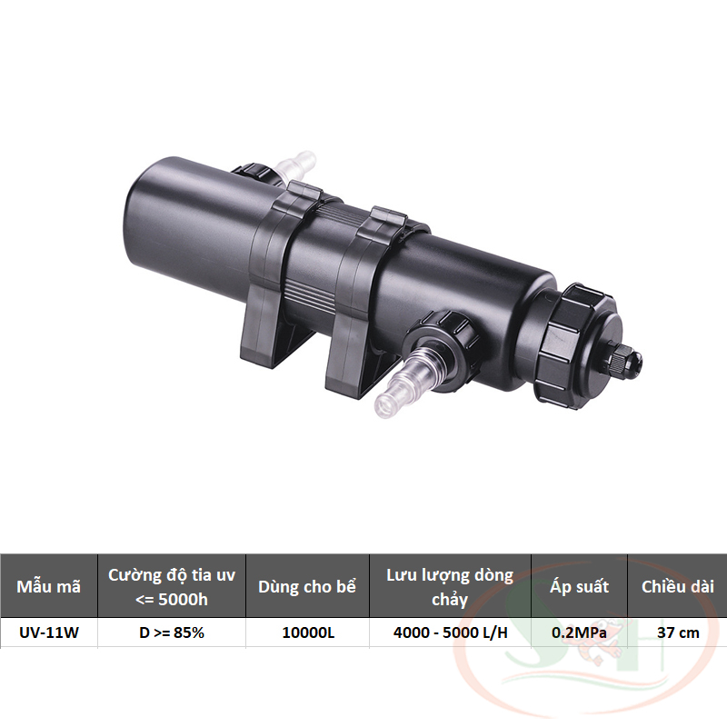Đèn UV Atman 5W, 9W, 11W, 18W, 36W UV-Lamp diệt vi khuẩn tảo hại bể cá tép