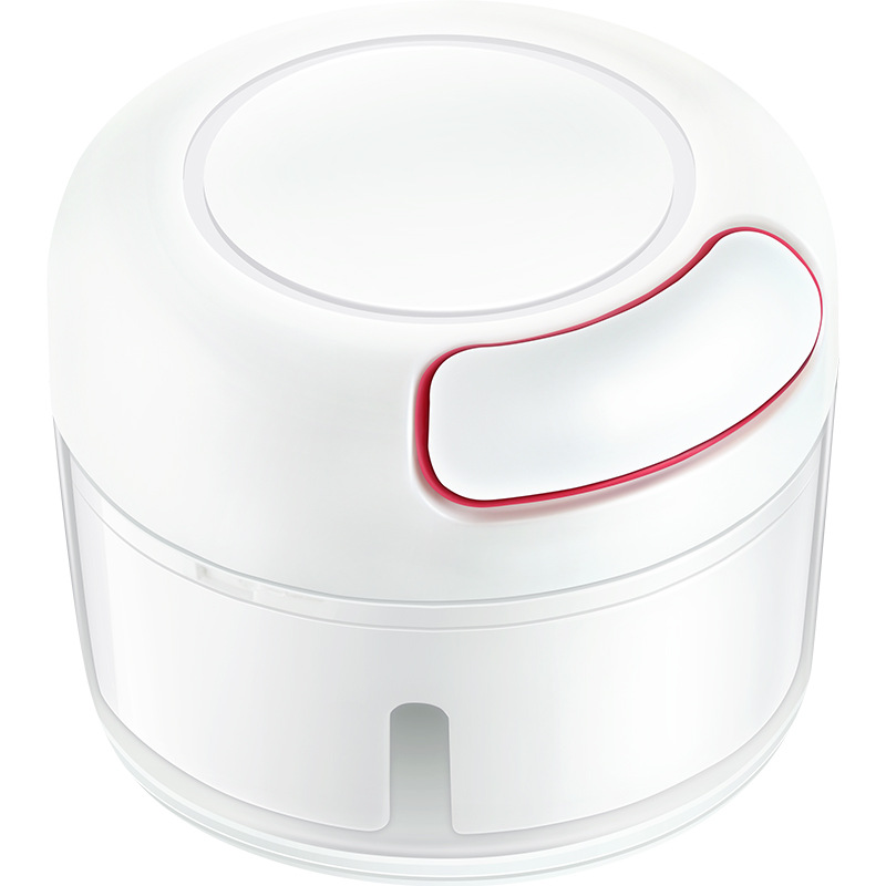 Máy Xay Tỏi Ớt Cầm Tay Mini Food Chopper- Dụng Cụ Xay Tỏi, Ớt Dây Rút Tiện Lợi