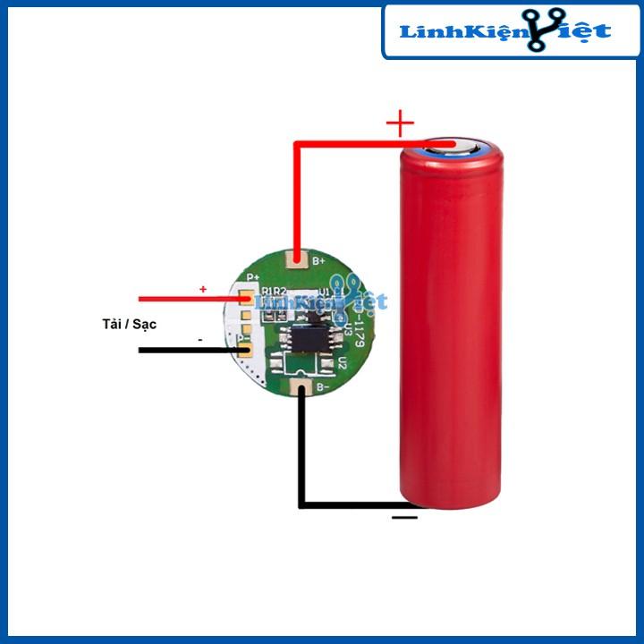 Module Bảo Vệ Pin Lithium 1 Cell + DW01