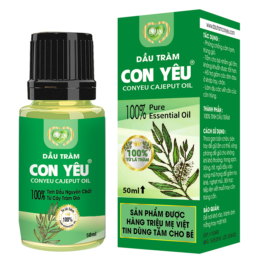 Dầu tràm con yêu - chai 30ml