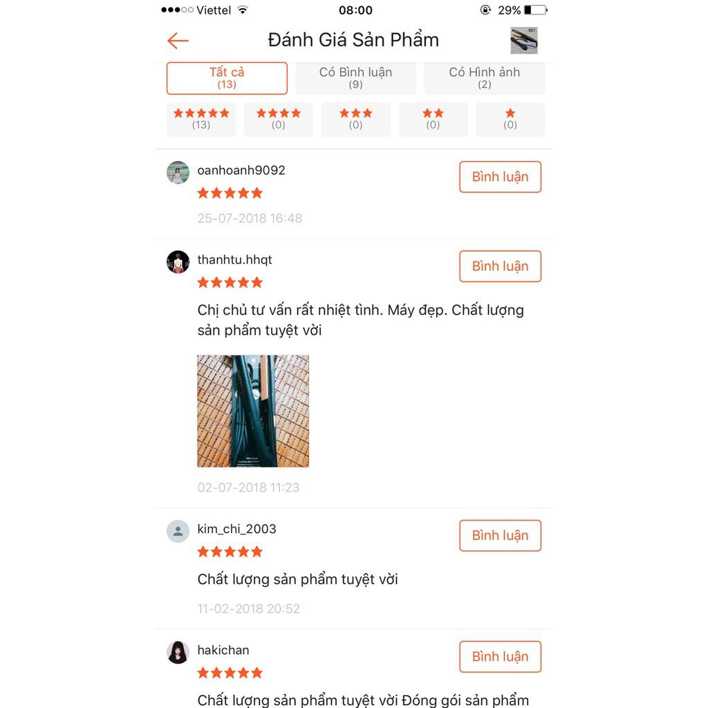 Máy duỗi tóc cao cấp có màn hình ES 801- bản nhỏ 2,5cm