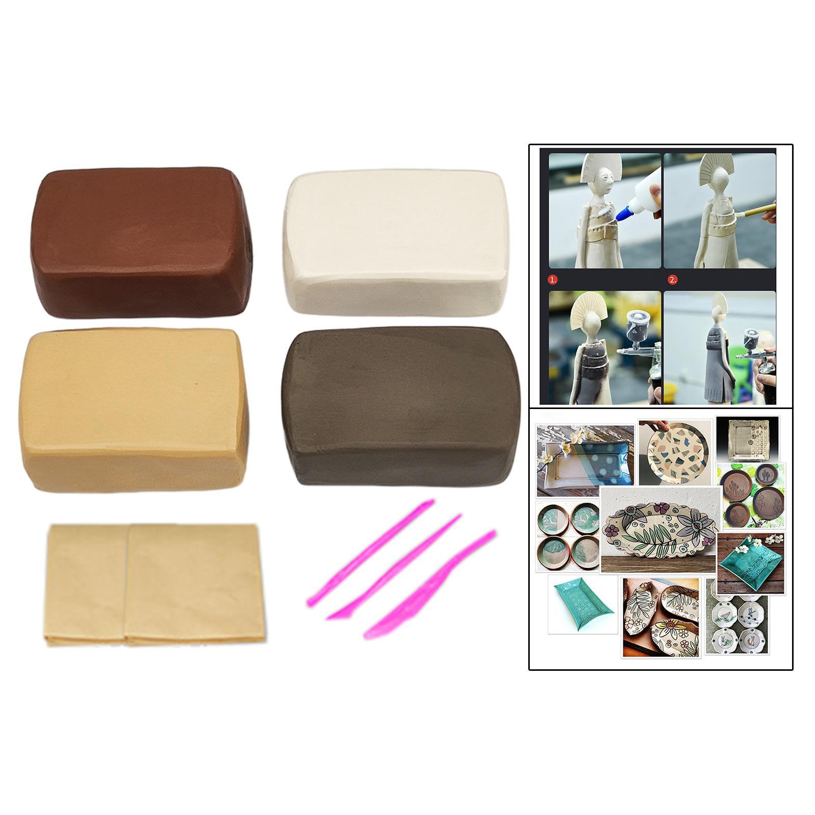 Pottery Clay Educational Toy Modelling Clay for Ceramics Arts Beginners