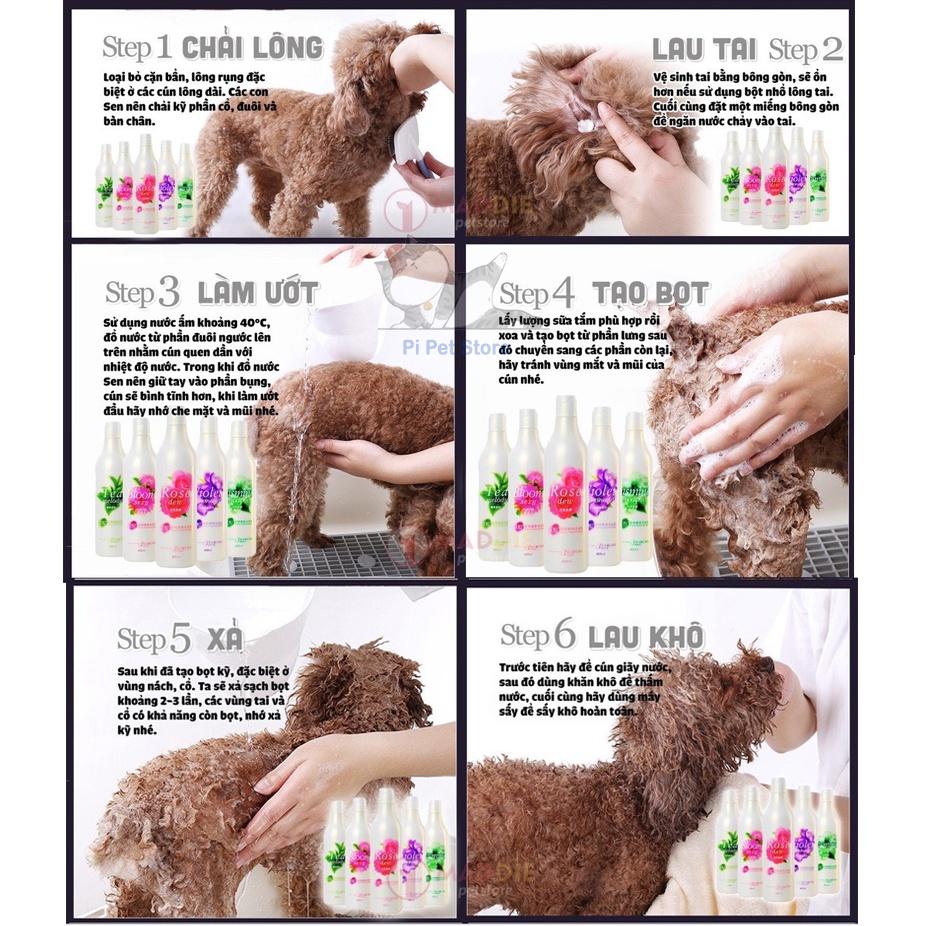Sữa Tắm Nước Hoa Cho Chó dưỡng lông, lưu hương Joyce & Dolls