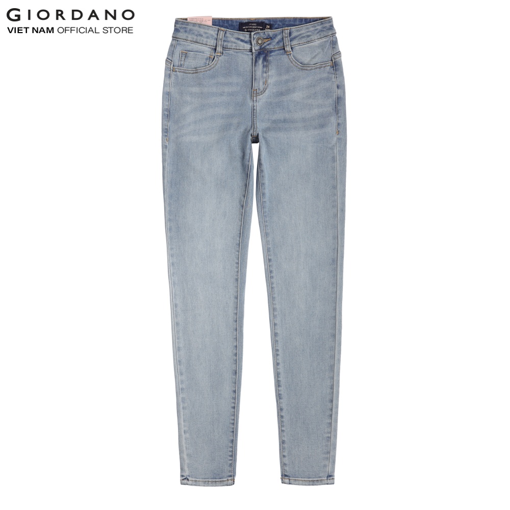 Quần Jeans Dài Nữ Giordano Super Stretch Jeans 05410016