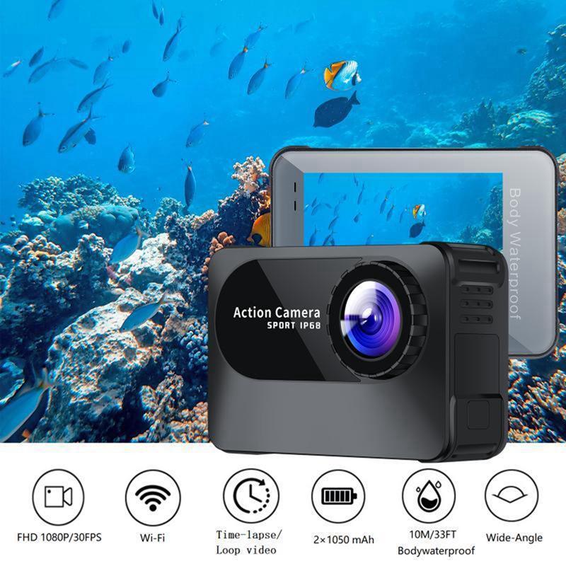 1080p HD Sports Sports DV Wifi Video Frive Recorder Camcorder Camera Camera thể thao