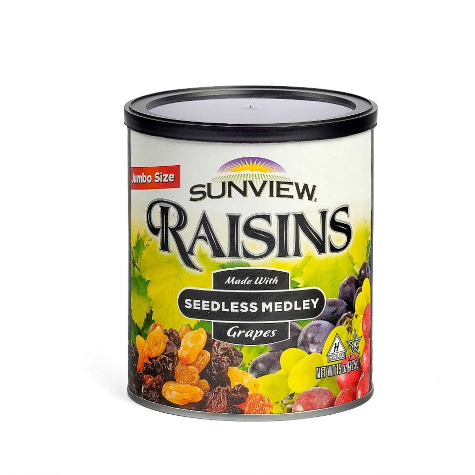 Nho Khô Mỹ Không Hạt Sunview Raisins 425g