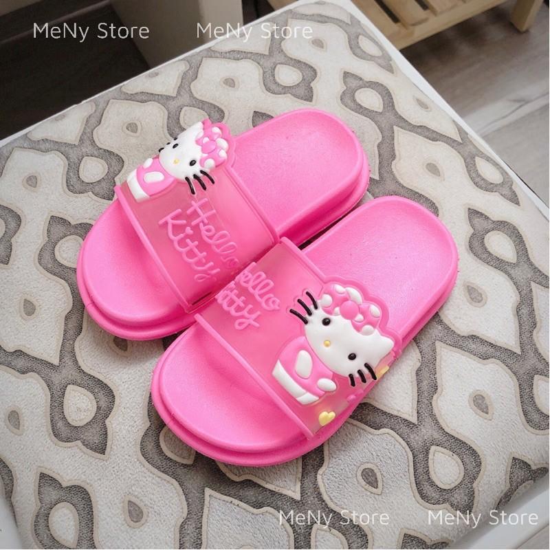 Dép lê Hello Kitty quai ngang đế mềm thời trang, dễ thương cho bé gái XNY-8839