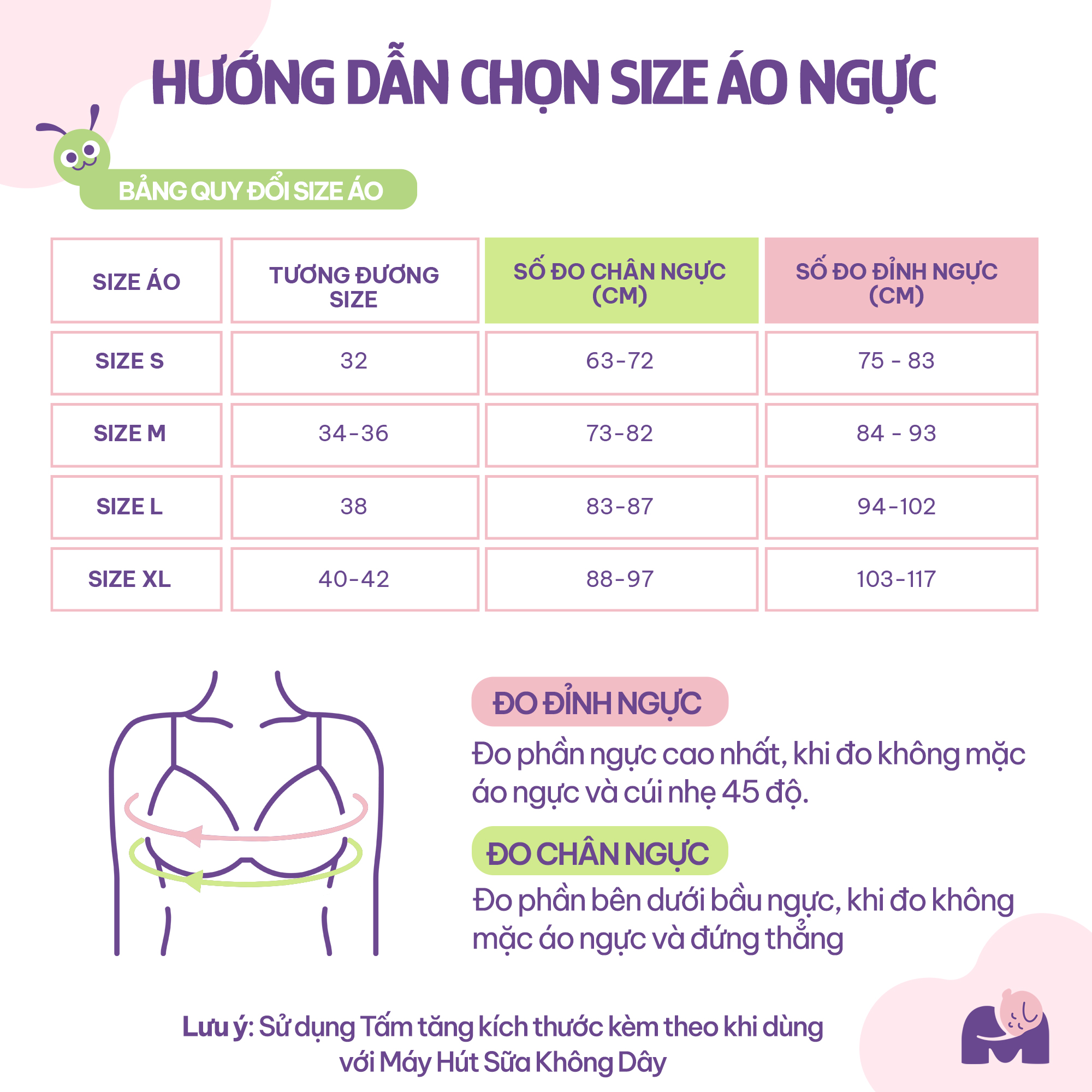 Áo Ngực 3in1 Mama's Choice, Cho Bà Bầu, Cho Con Bú, Dùng Máy Hút Sữa Không Dây, Chống Chảy Sệ, Giúp Nâng Đỡ Bầu Ngực Ngực