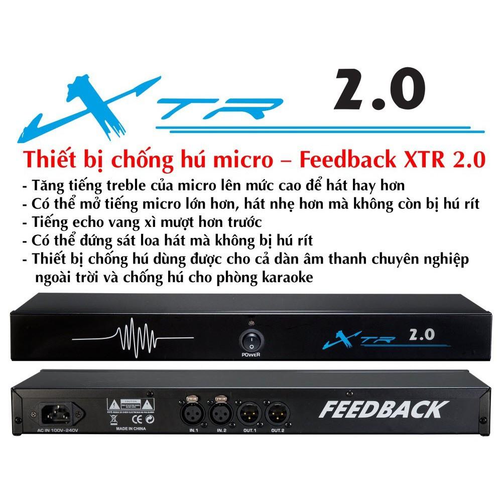 Thiết bị chống hú cao cấp micro feedback xtr 2.0 bảo hành 12 tháng