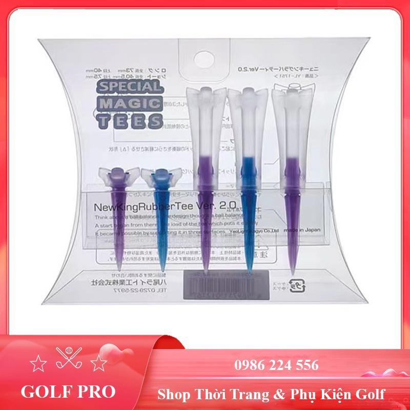 Tee Golf Nhựa Cao Cấp Chắc Chắn Có Cả 2 Loại cao thấp tiện lợi Cao Cấp TH003