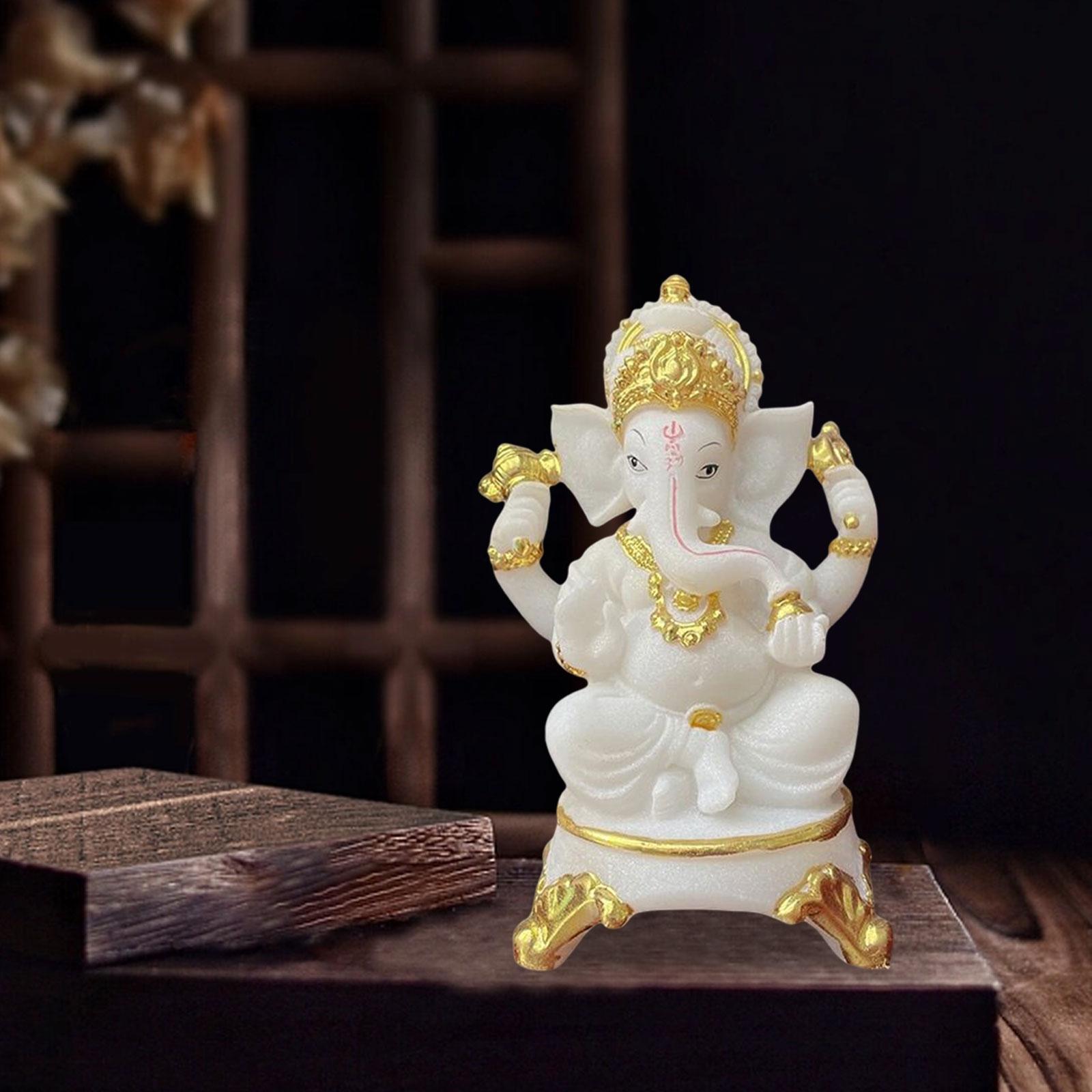 Indian Buddha Sculpture Fengshui Lord Statues for Home Tabletop Decor