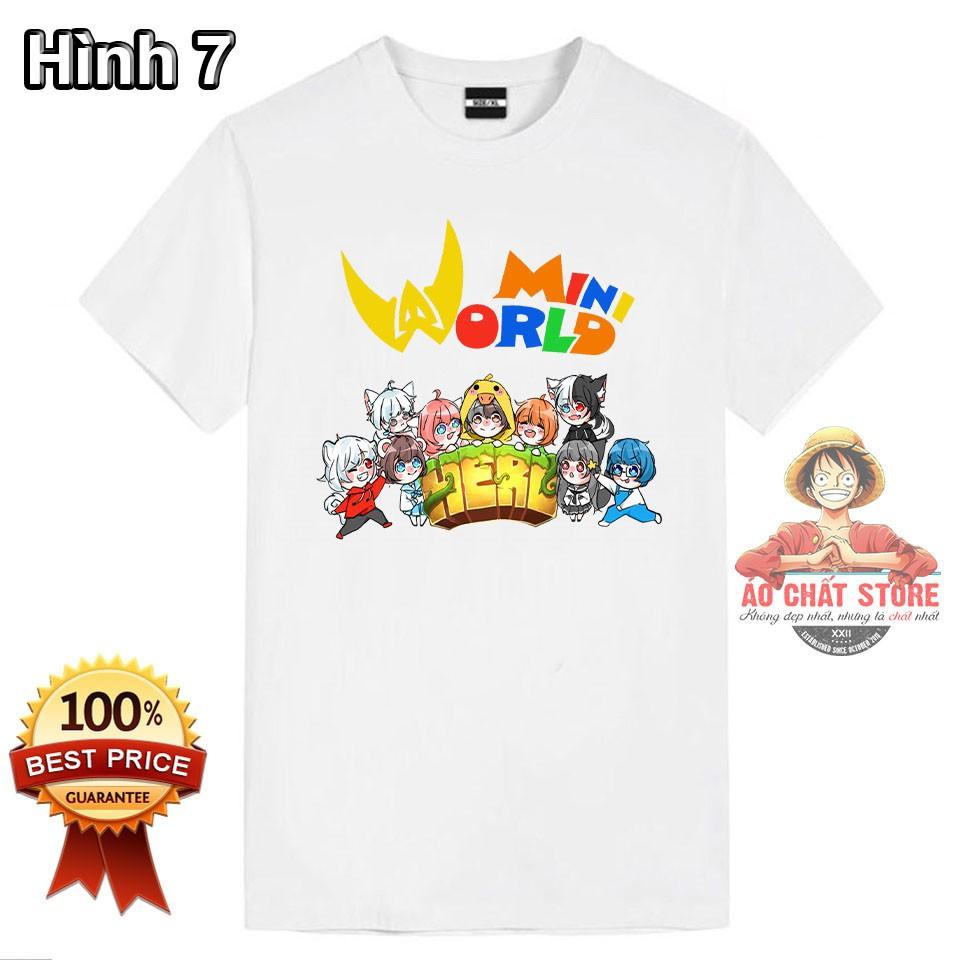 BST Áo Hero Team Mini World Đẹp | Áo Thun Mini World Toàn Thành Viên Hero Team MC6