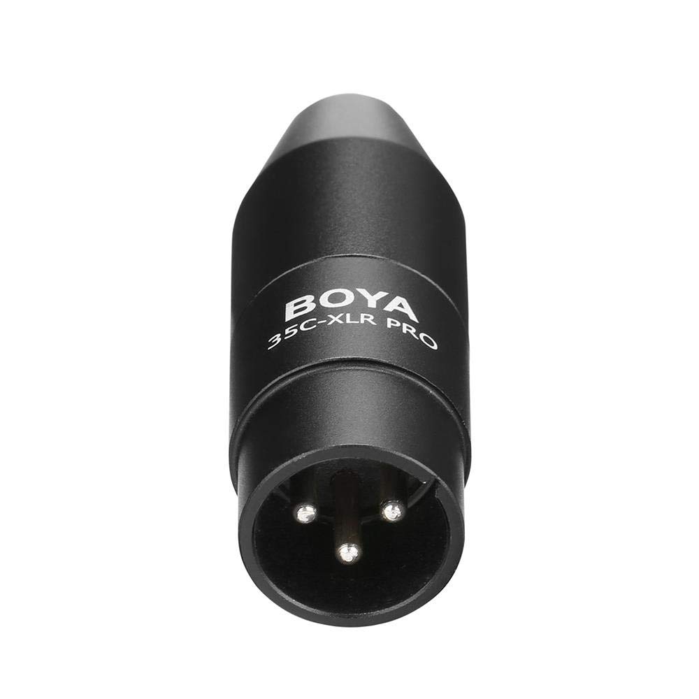 Phụ Kiện Âm Thanh | Đầu Chuyển Đổi Micro BOYA - Audio Adapter &amp; Cable 35C-XLR Pro - Hàng Chính Hãng