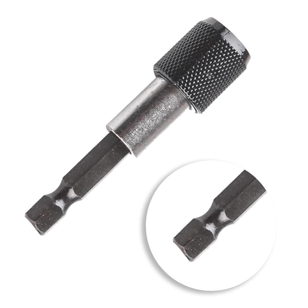 1/4" Hex Shank Quick Release Bar Socket Screwdriver Bit Holder,Magnetic Extension Chuck Adapter Set for Screws, Nuts,Drill,Bit Set and Handheld Driver