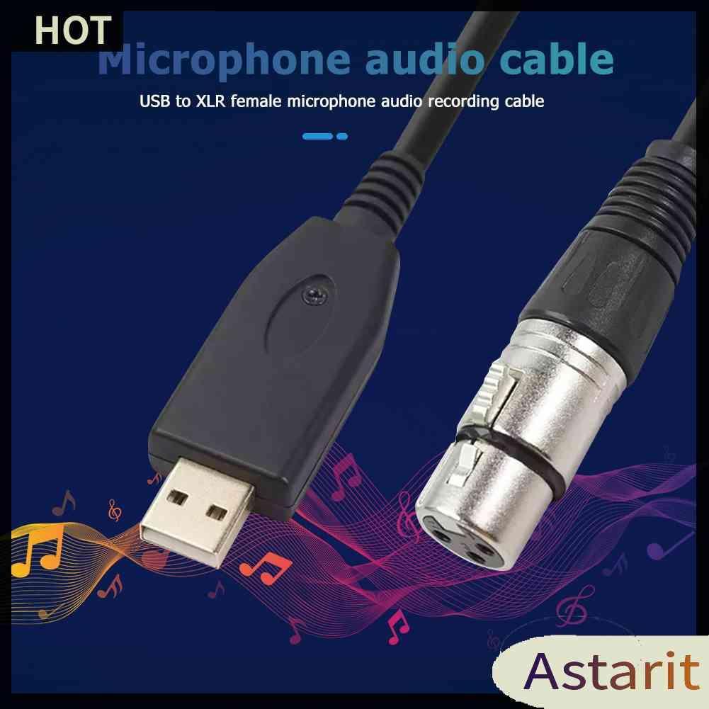 Cáp ChuyểN ĐổI USB Microphone Sang XLR 3-Pin