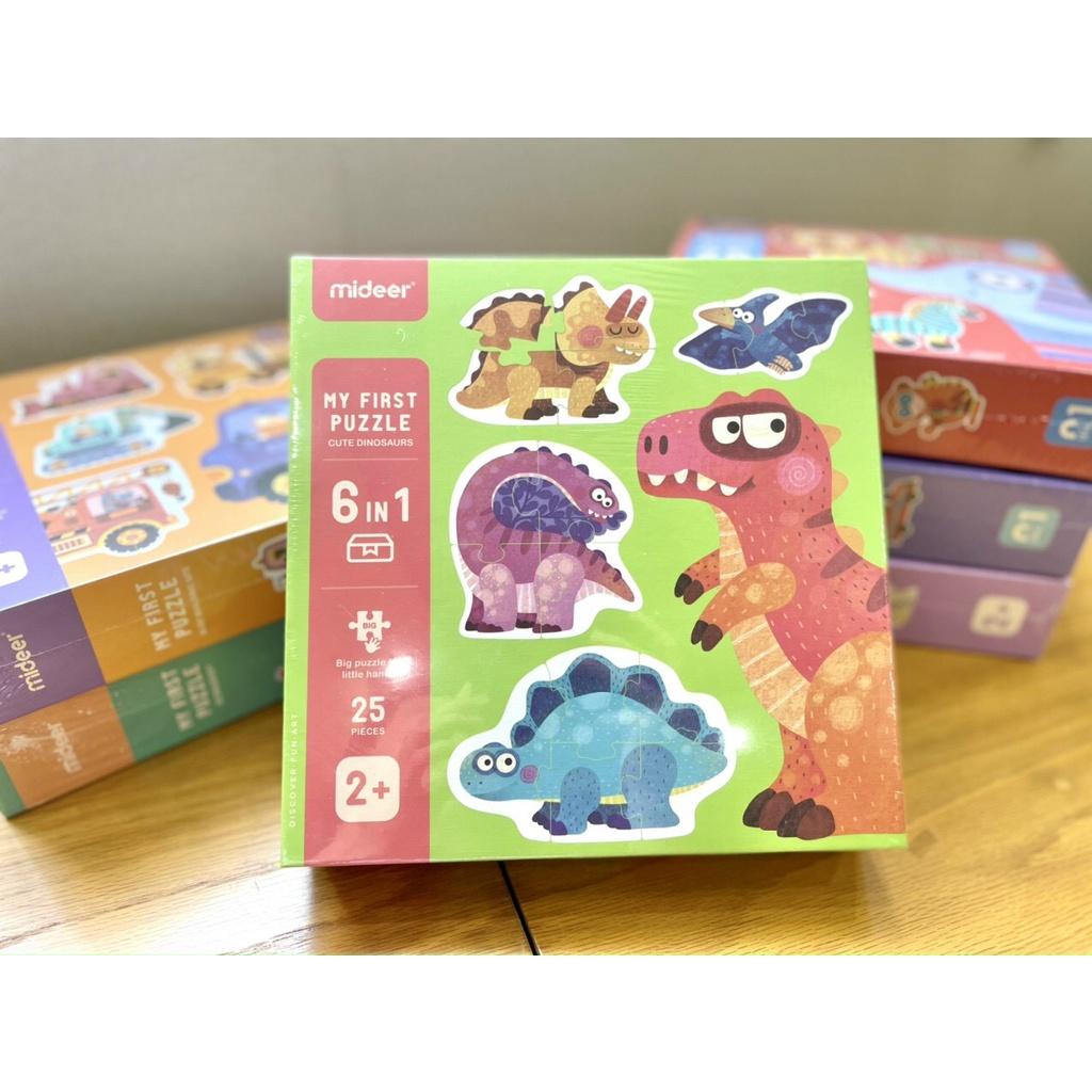 Bộ Đồ Chơi Xếp Hình Khủng Long My First Puzzle Dinosaur, Đồ Chơi Giáo Dục Cho Bé