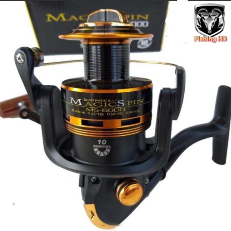 Máy Câu Cá Yolo Magic Spin Máy Câu Cá Cao Cấp Máy Câu Đứng Siêu Khỏe MC10 đồ câu FISHING_HD