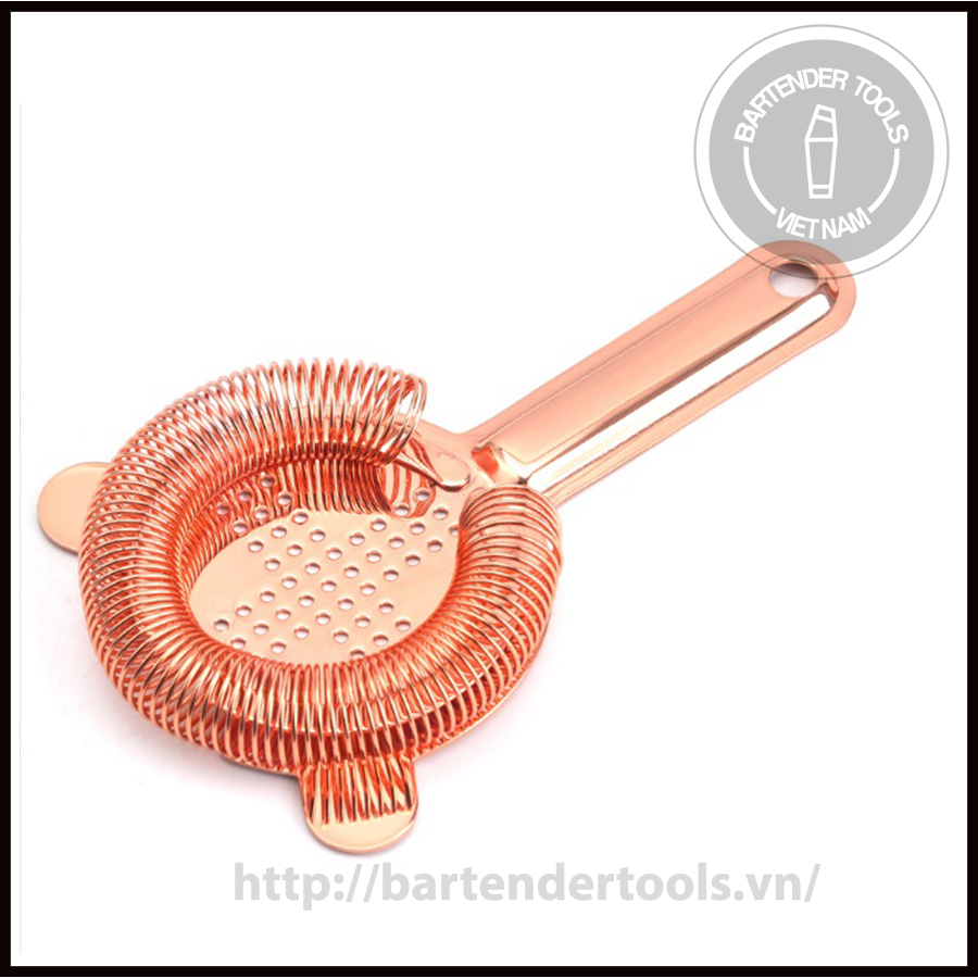 Dụng cụ chặn đá inox dáng tai mèo - Cocktail Strainer