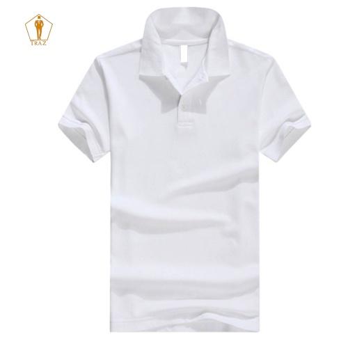 Áo Polo Thun Trơn Cá Sấu TRAZ Chất Vải Cotton 35/65 Dày Basic Unisex Nam Nữ Cao Cấp Thoáng Mát Form Đẹp