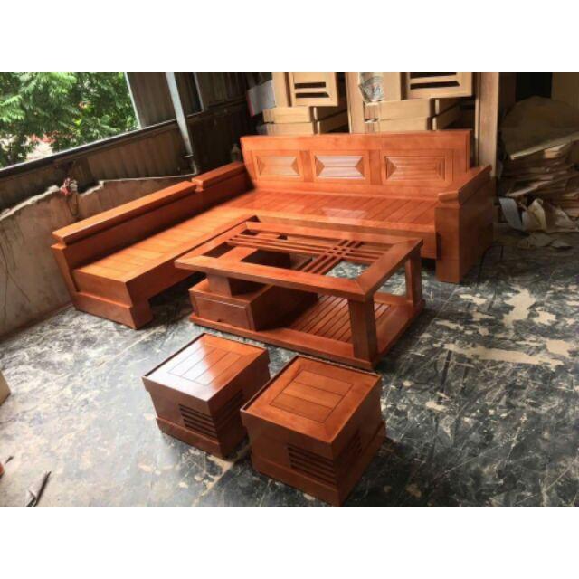 Bộ bàn ghế gỗ sồi giá rẻ
