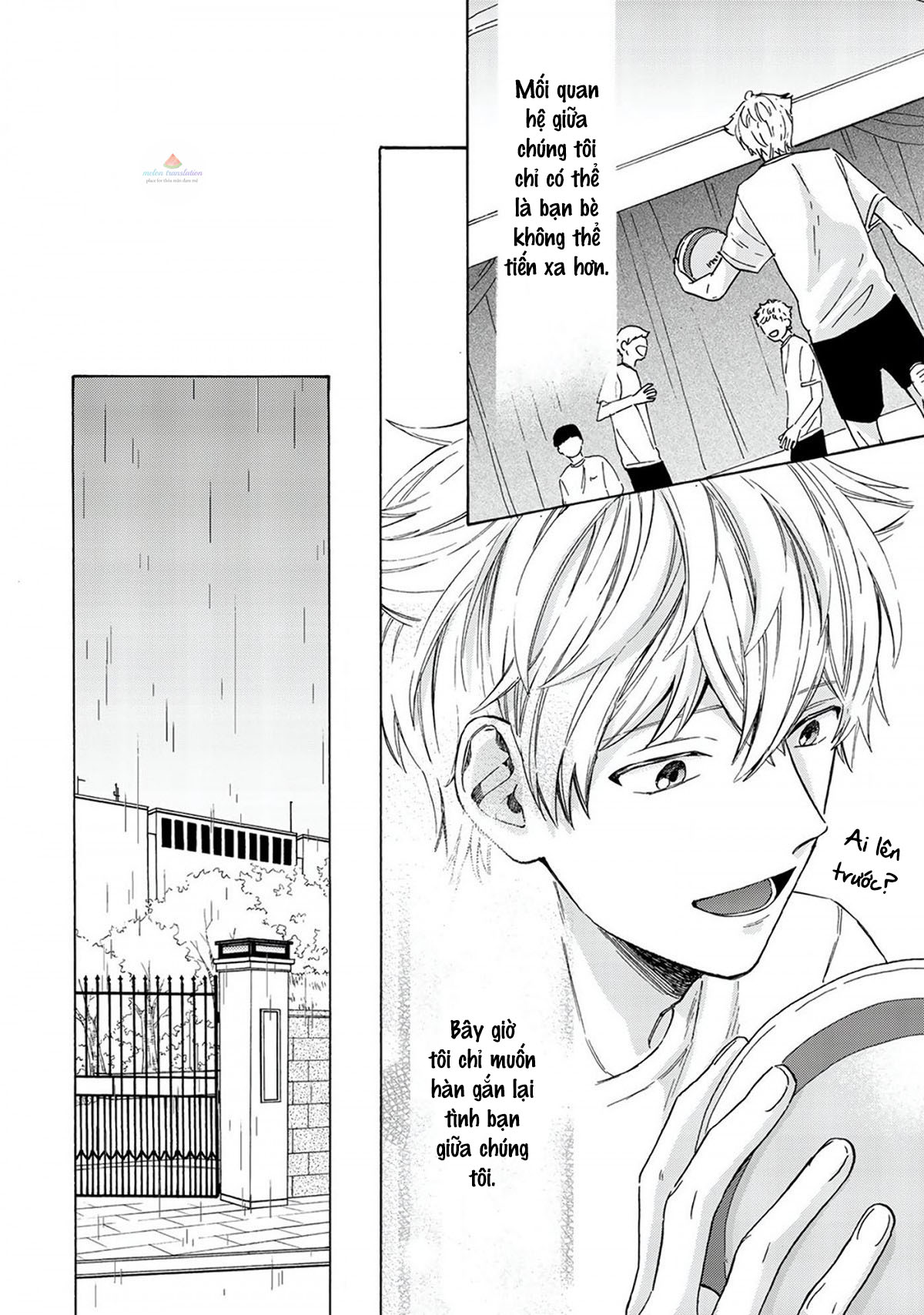 ngôi sao hạng nhất được vẽ bằng nụ hôn chapter 3 8