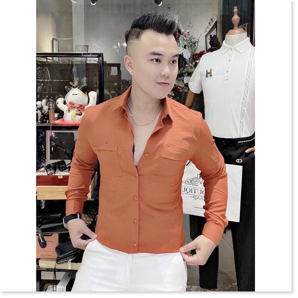 ÁO SƠ MI NAM TAY DÀI SIÊU ĐẸP , NGẦU , CHẤT CHO ANH EM KME FASHION