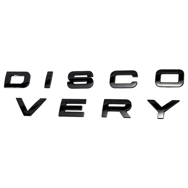 Decal Tem Chữ Discovery 3D Nhựa Abs Dán Trang Trí Ô Tô DC-DISCOABS