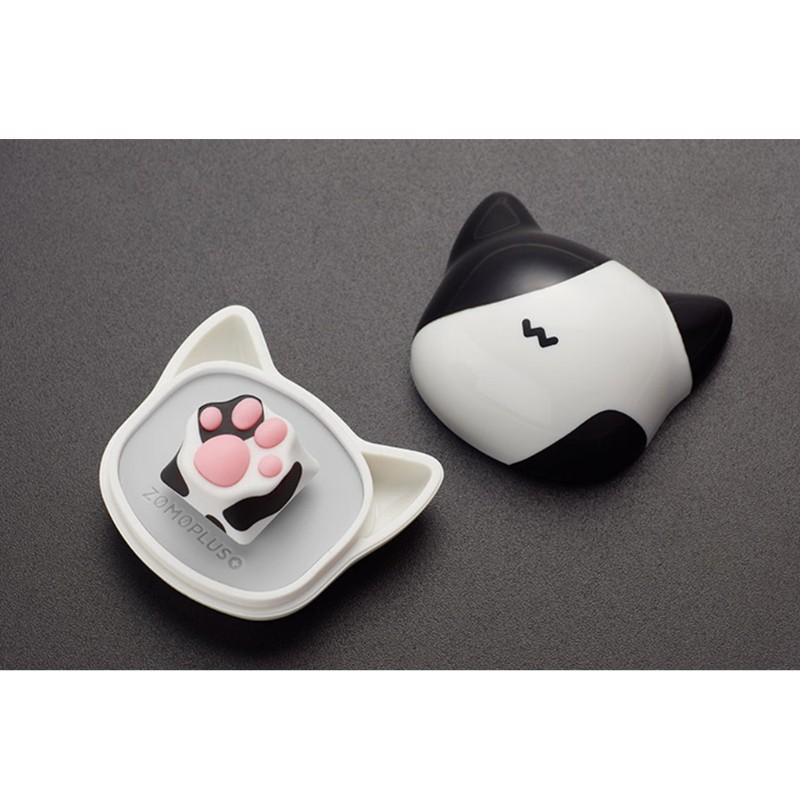 Nút bàn phím cơ thiết kế hình dấu chân mèo bằng silicone dành cho Cherry MX