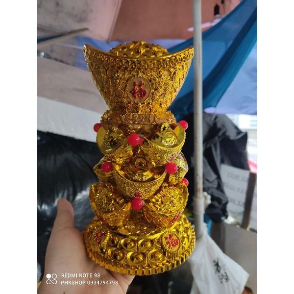 Tháp thỏi vàng phong thủy nhỏ phk shop